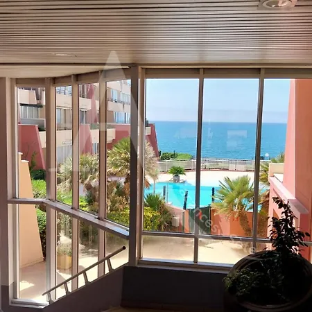 1 Chambre, Dernier Etage Avec Asc, Clim, Res Avec Piscine Sète